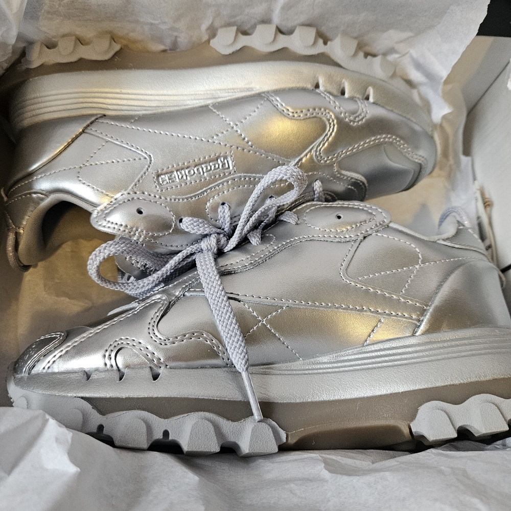 Reebok Silver Sneakers